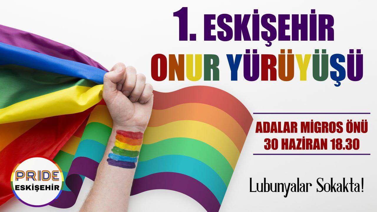 1. Eskişehir Onur Yürüyüşü geliyor | Kaos GL - LGBTİ+ Haber Portalı Haber
