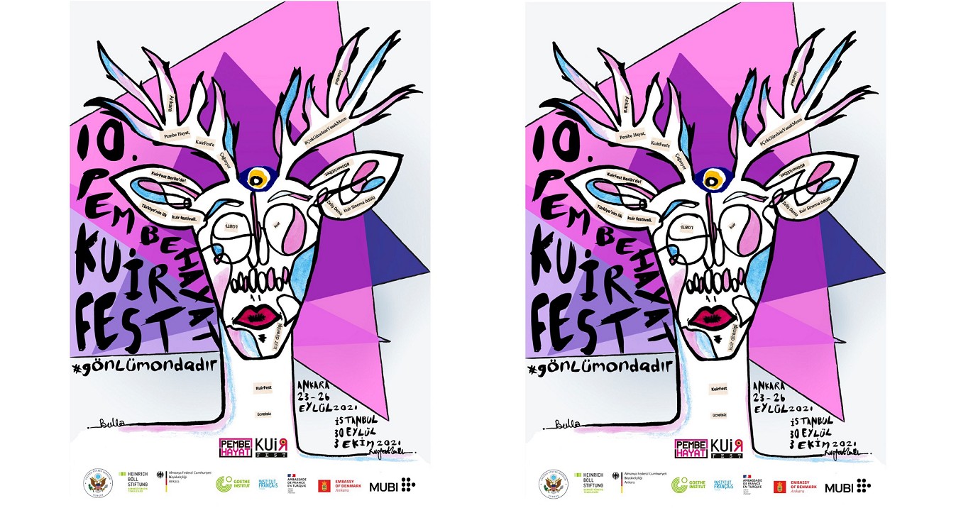 10. Pembe Hayat KuirFest afişi yayında! Kaos GL - LGBTİ+ Haber Portalı