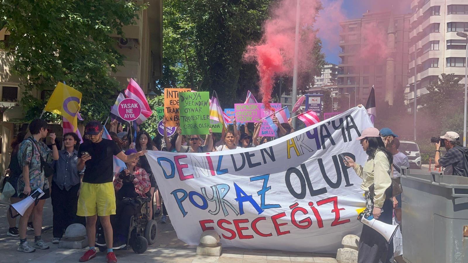 12th Trans Pride March held in Istanbul despite bans | Kaos GL - News Portal for LGBTI+