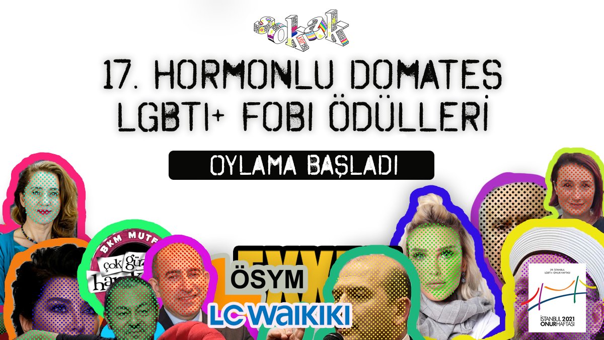 17. Hormonlu Domates oylaması başladı Kaos GL - LGBTİ+ Haber Portalı