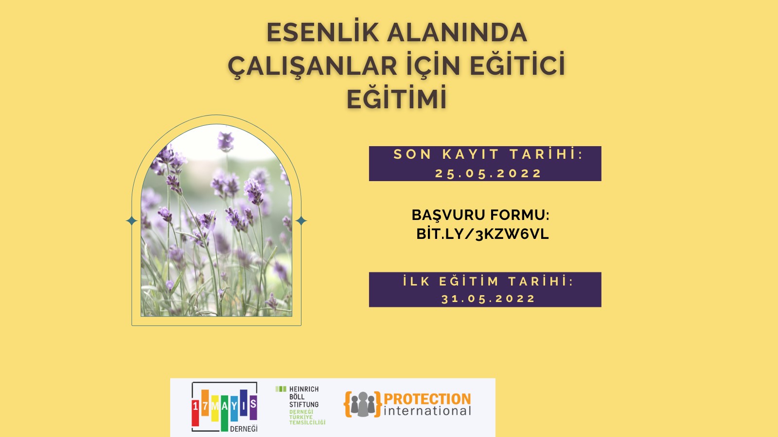 17 Mayıs Derneği Esenlik Programı Eğitici Eğitimi Başlıyor! Kaos GL - LGBTİ+ Haber Portalı