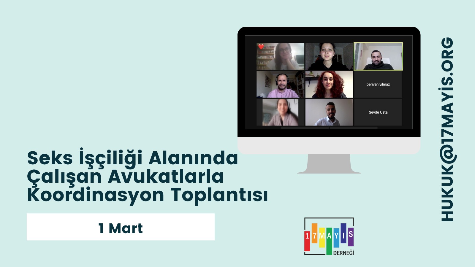 17 Mayıs Derneği seks işçiliği alanında çalışan avukatlarla bir araya geldi | Kaos GL - LGBTİ+ Haber Portalı Haber