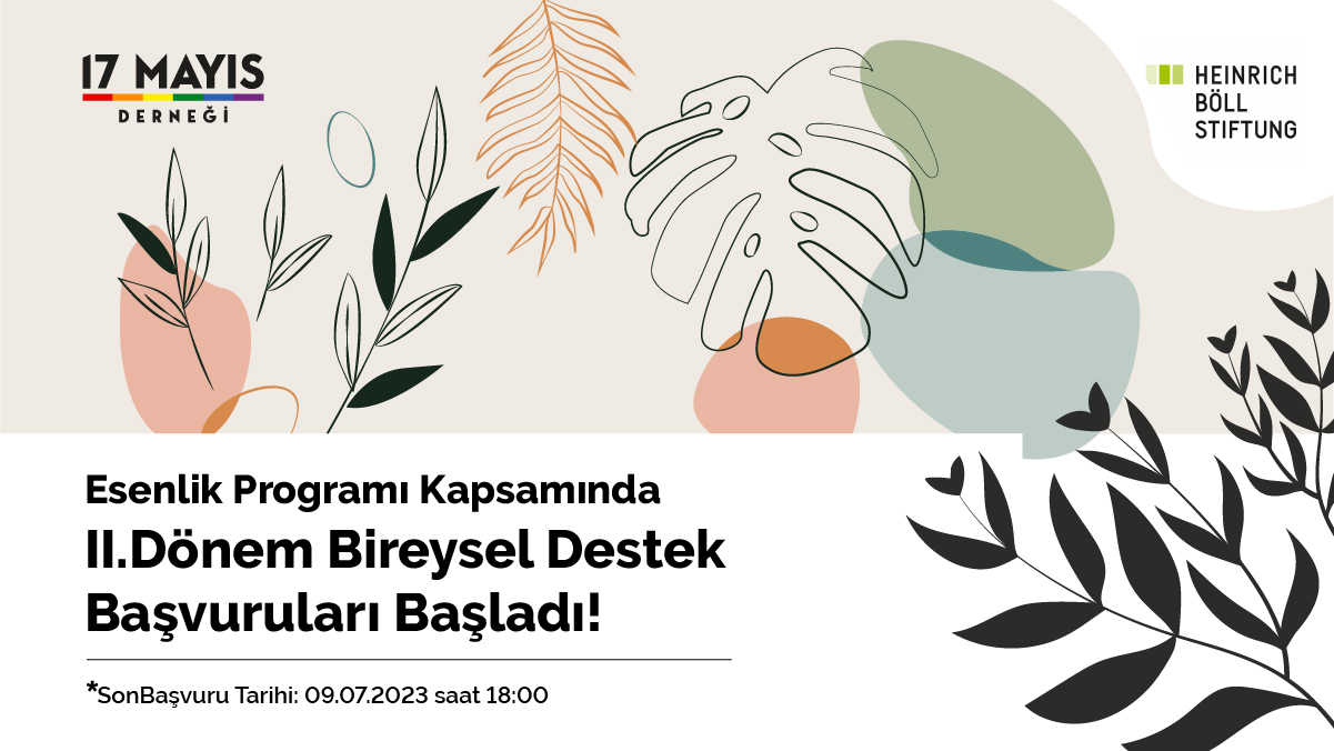 17 Mayıs’tan 30 aktiviste ücretsiz bireysel psikolojik danışmanlık Kaos GL - LGBTİ+ Haber Portalı