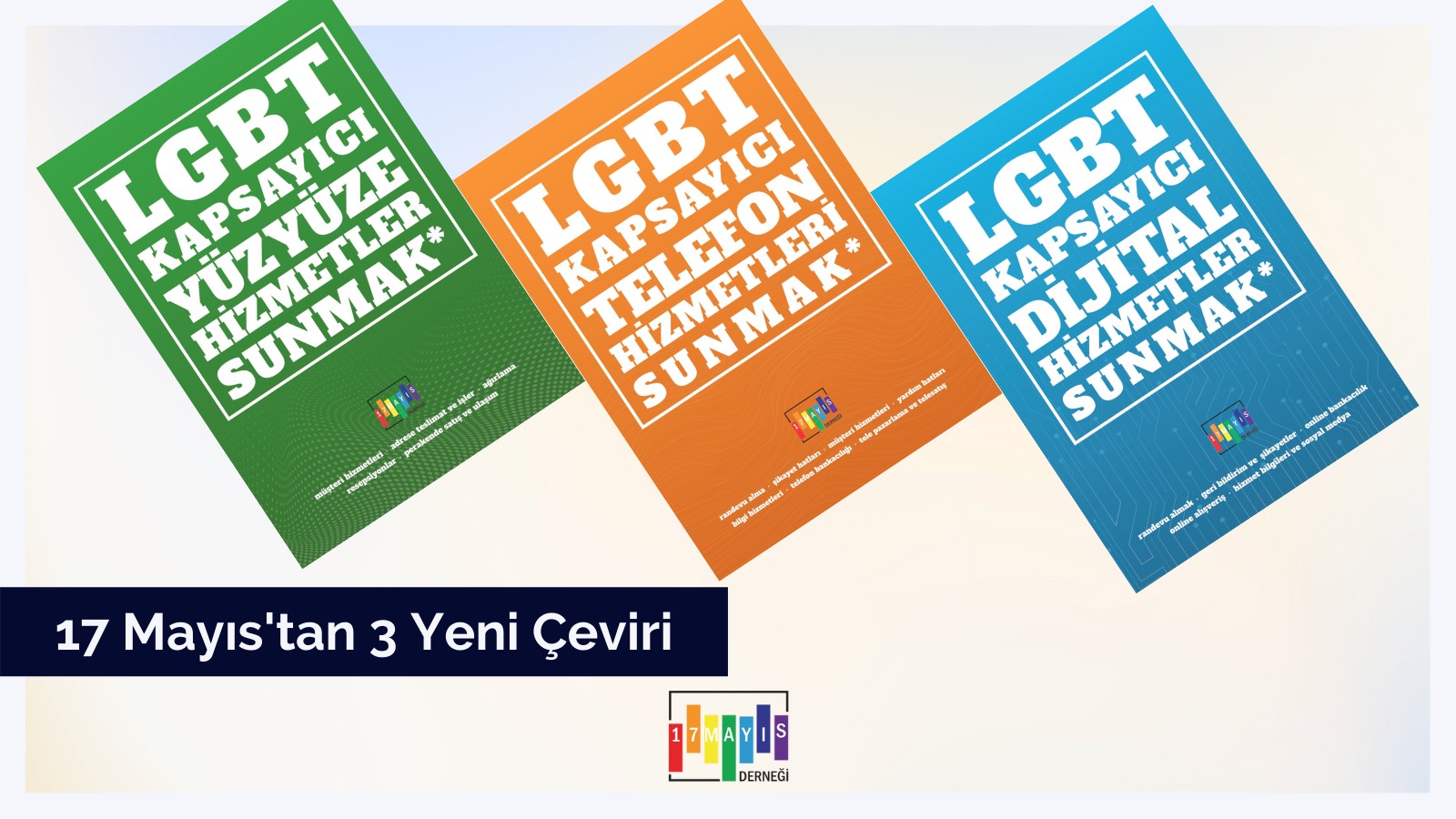 17 Mayıs’tan üç yeni çeviri | Kaos GL - LGBTİ+ Haber Portalı Haber