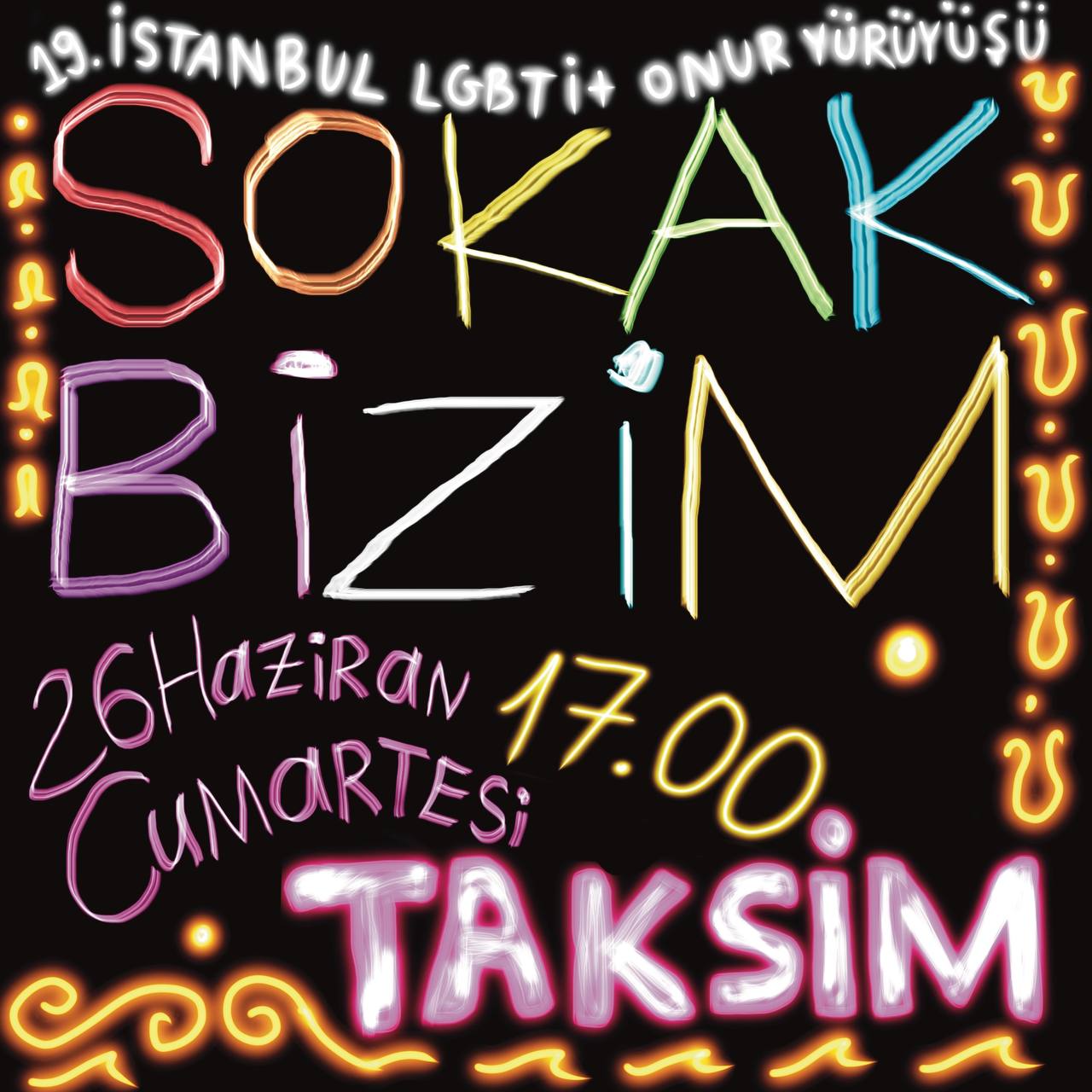 19. İstanbul LGBTİ+ Onur Yürüyüşü 26 Haziran’da, Taksim’de Kaos GL - LGBTİ+ Haber Portalı