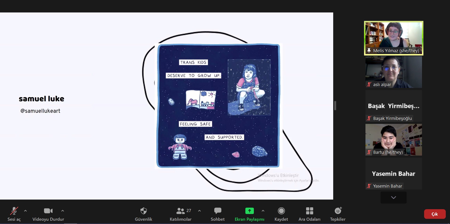 2022’nin ilk queer kariaktür atölyesi | Kaos GL - LGBTİ+ Haber Portalı Haber