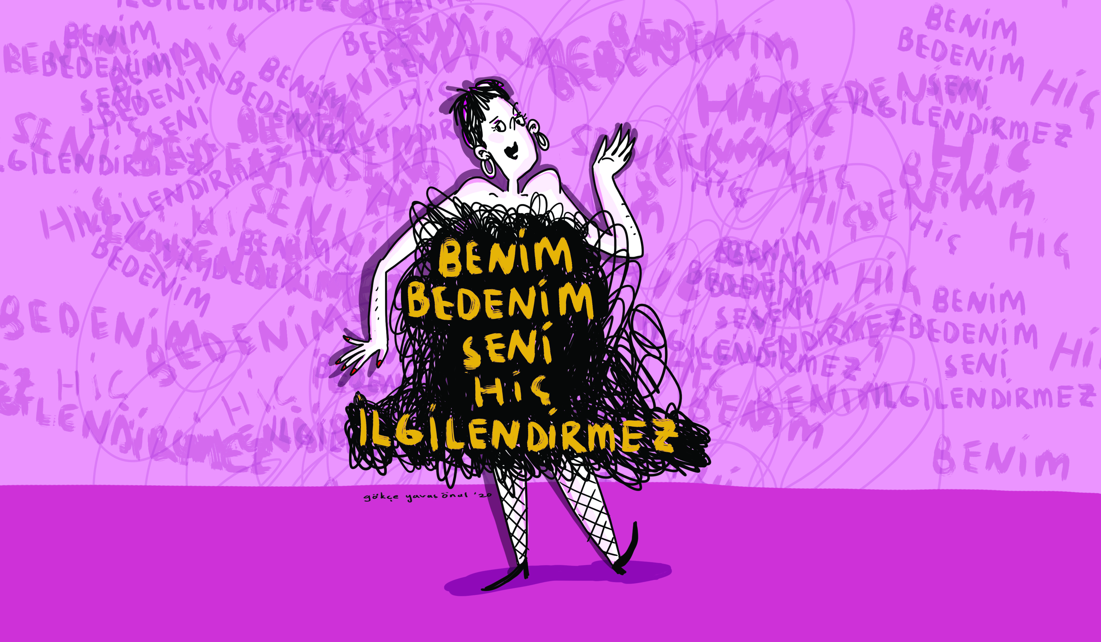 25 Kasım: Benim bedenim seni hiç ilgilendirmez! | Kaos GL - LGBTİ+ Haber Portalı