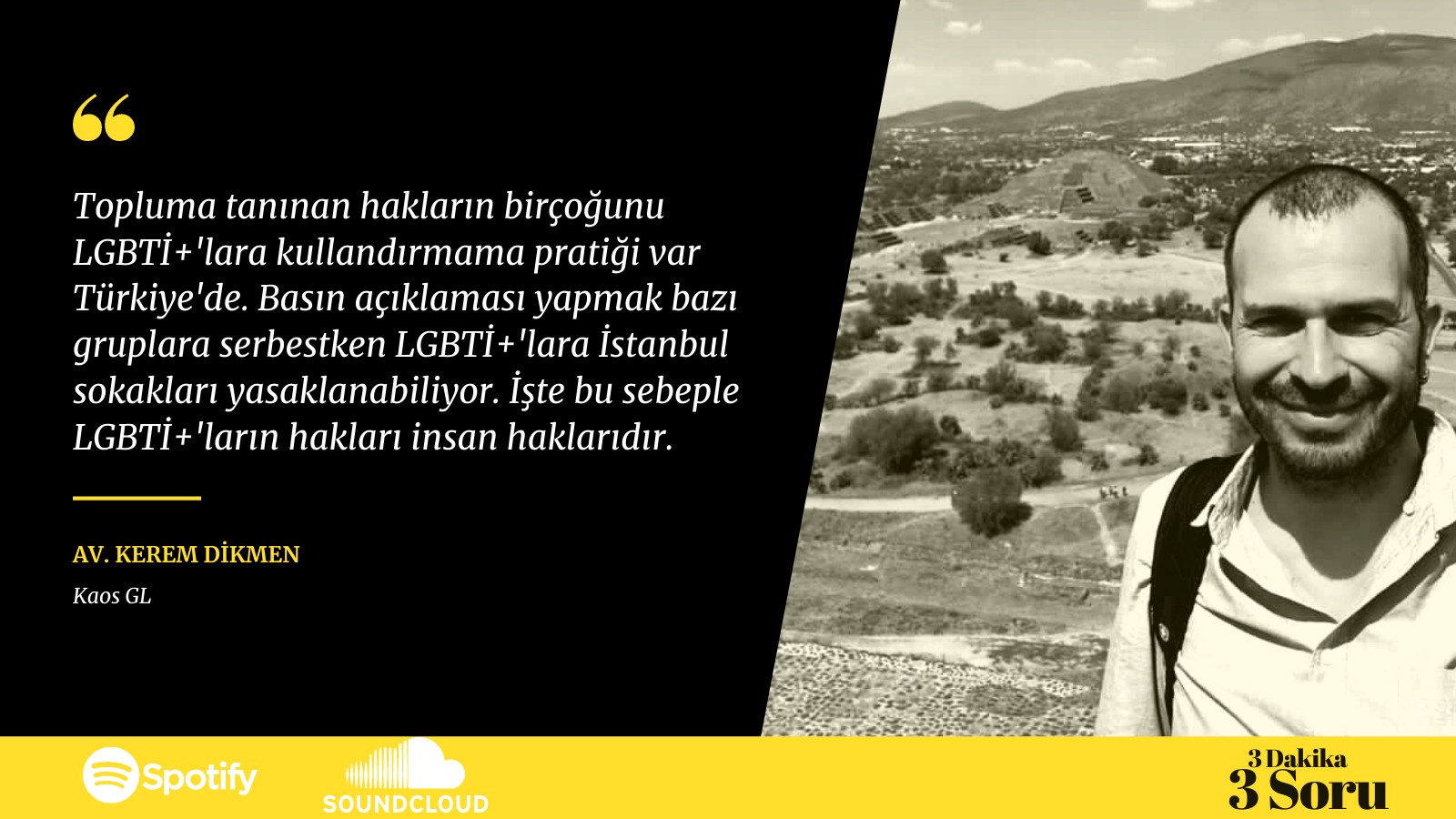 3 Dakika 3 Soru: İnsan hakları  | Kaos GL - LGBTİ+ Haber Portalı Haber