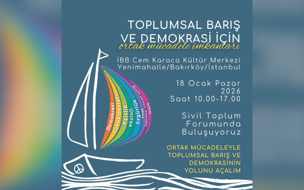 34 sivil toplum örgütünden İstanbul'da barış forumu çağrısı Kaos GL - LGBTİ+ Haber Portalı