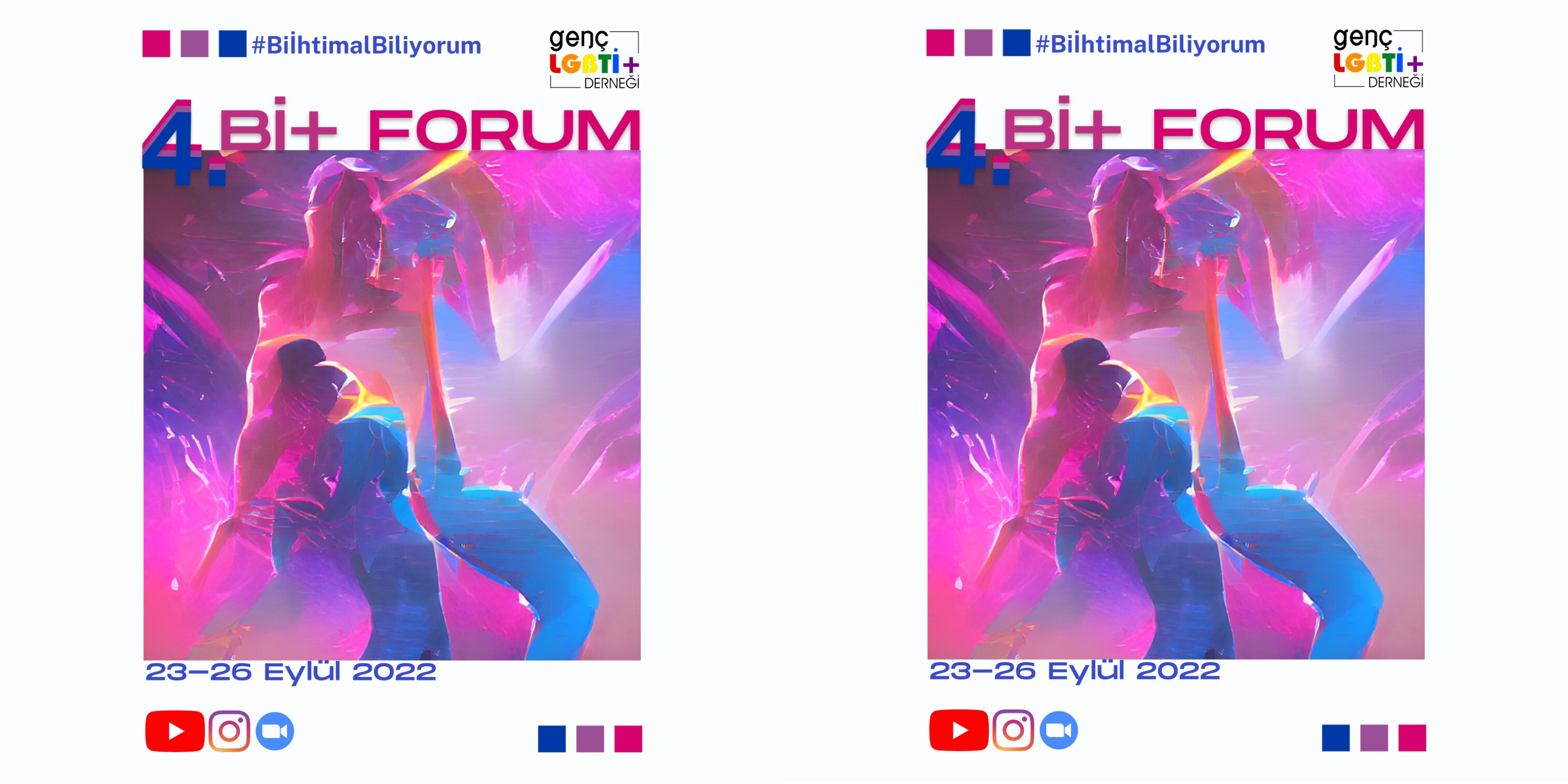 4. Bi+ Forum, #BiİhtimalBiliyorum temasıyla geliyor Kaos GL - LGBTİ+ Haber Portalı