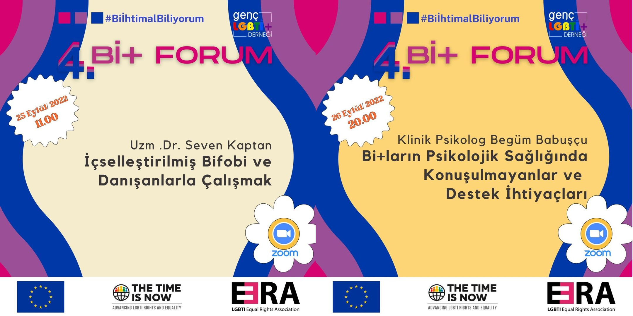 4. Bi+ Forum, ruh sağlığı uzmanlarına yönelik atölyelerle sona erecek Kaos GL - LGBTİ+ Haber Portalı