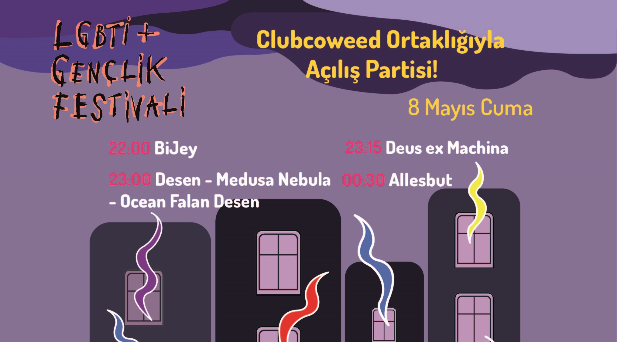 4. LGBTİ+ Gençlik Festivali başlıyor! | Kaos GL - LGBTİ+ Haber Portalı Haber