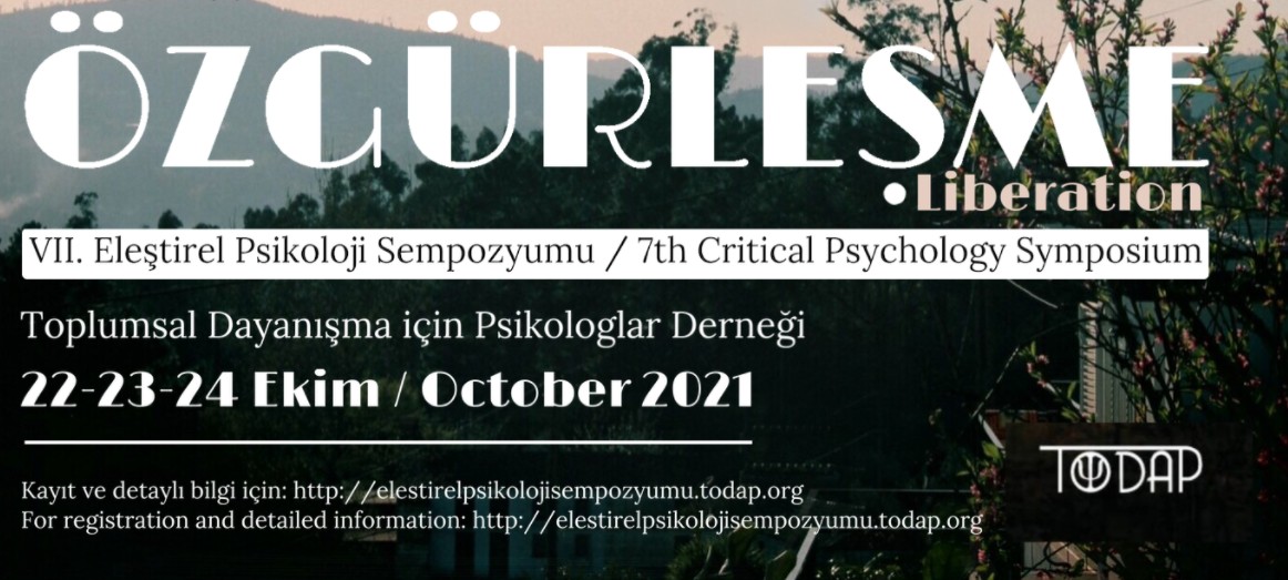 7. Eleştirel Psikoloji Sempozyumu: Özgürleşme | Kaos GL - LGBTİ+ Haber Portalı Haber