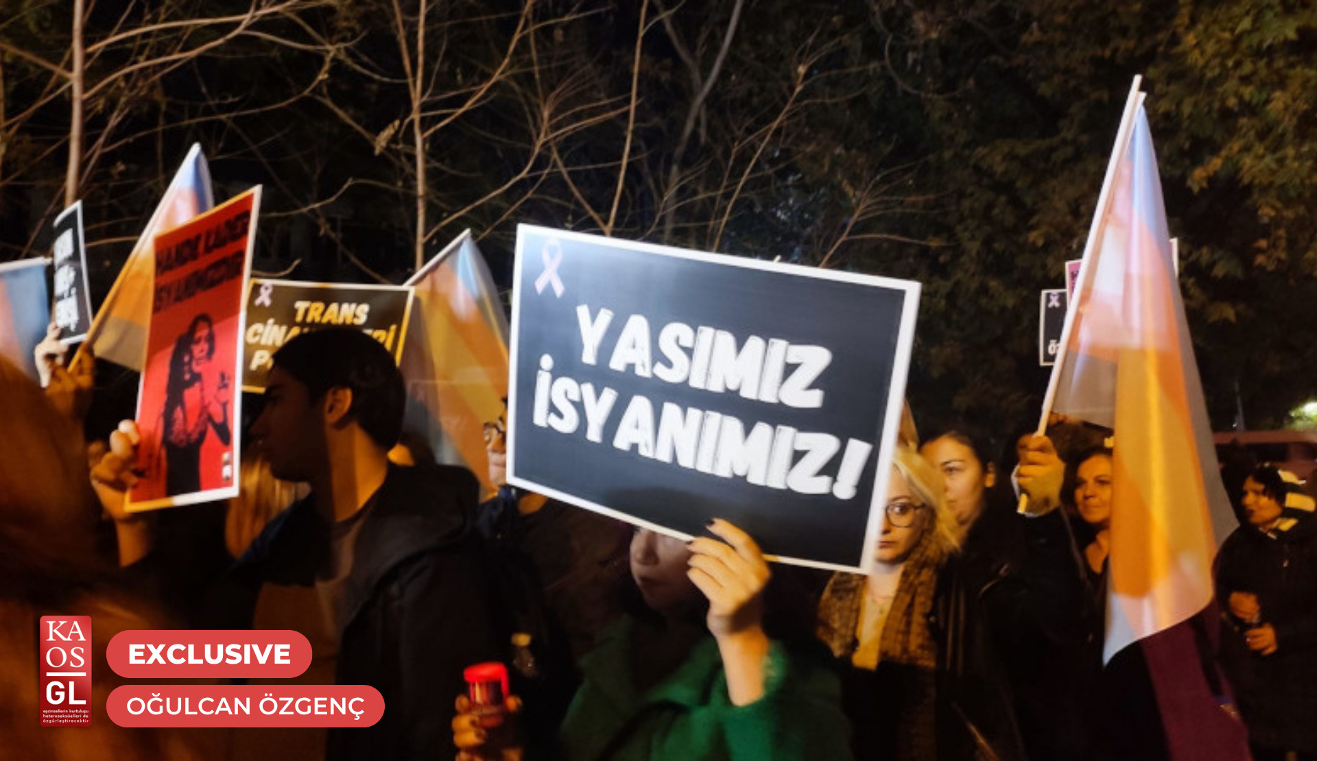 A lawsuit was filed one year after the 20 November protest: The prosecutor referred to an "LGBTI+ formation" and banners and slogans were treated as "evidence" | Kaos GL - News Portal for LGBTI+ News