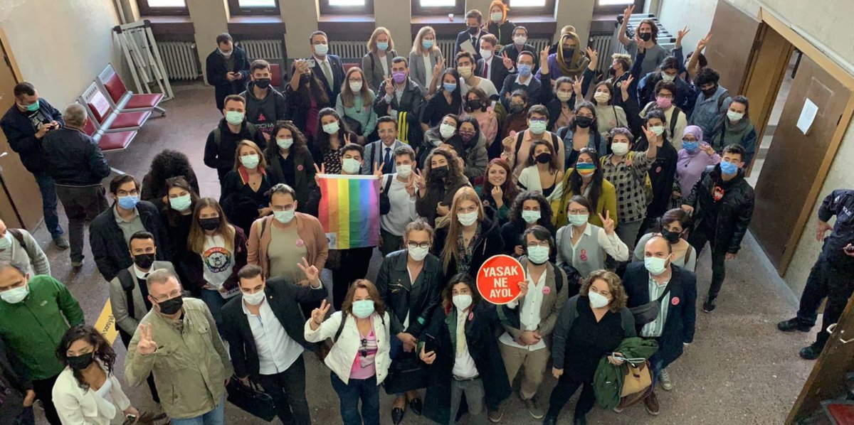 Acquittal at METU Pride March! | Kaos GL - News Portal for LGBTI+ News