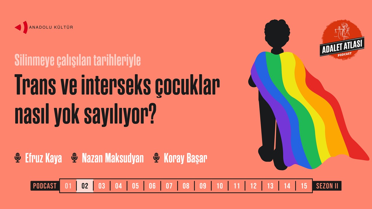 Adalet Atlası’ndan podcast: Trans ve interseks çocuklar nasıl yok sayılıyor? | Kaos GL - LGBTİ+ Haber Portalı Haber