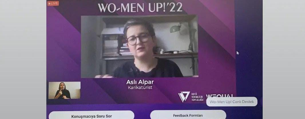Alpar Wo-Men Up!’ta | Kaos GL - LGBTİ+ Haber Portalı Haber
