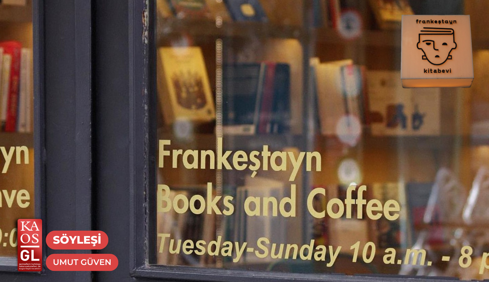 Alternatif bir dünya: Frankeştayn Kitabevi Kaos GL - LGBTİ+ Haber Portalı