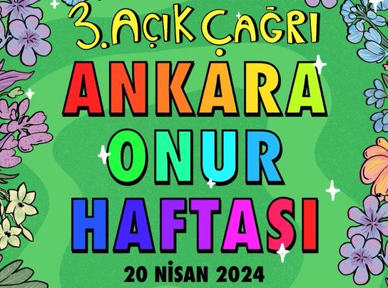 Ankara Onur Haftası, iki farklı etkinlikle bir araya geliyor Kaos GL - LGBTİ+ Haber Portalı