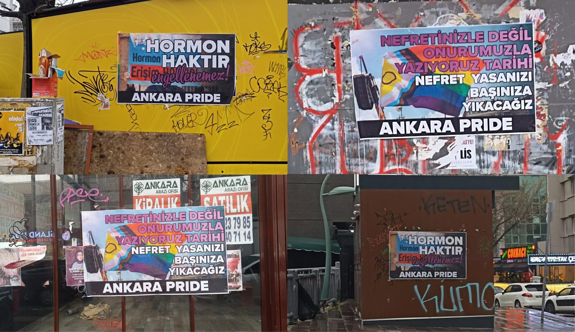 Ankara Pride, sokaklardan seslendi: “Hormon haktır, engellenemez” | Kaos GL - LGBTİ+ Haber Portalı