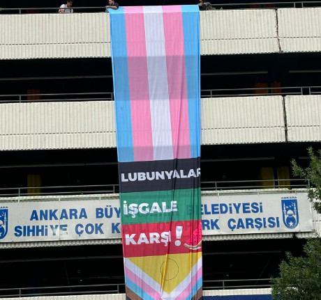 Ankara Pride Week Committee raised the flag on World Peace Day Kaos GL - News Portal for LGBTI+
