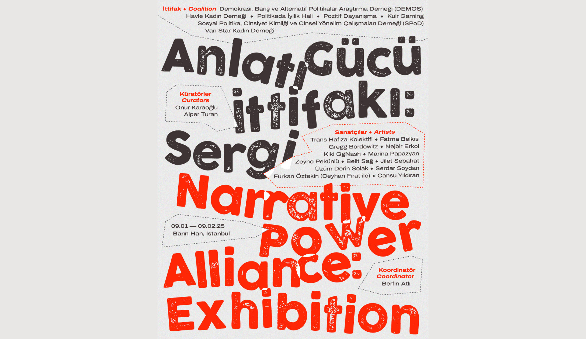 “Anlatı Gücü İttifakı: Sergi” İstanbul’da açılıyor | Kaos GL - LGBTİ+ Haber Portalı Haber