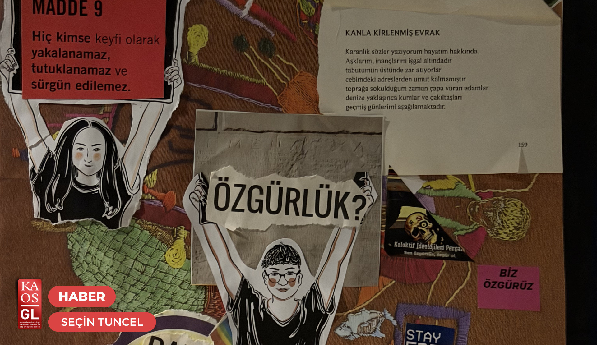 Anlatı Kolajı Atölyesi Ankara’da yapıldı: “Anlatıyı kolektifleştirmek istiyoruz” Kaos GL - LGBTİ+ Haber Portalı