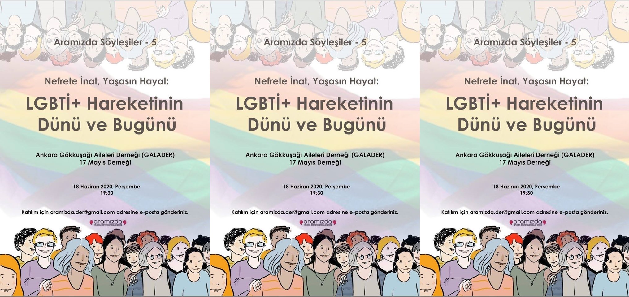 Aramızda’dan “Nefrete İnat Yaşasın Hayat” söyleşisi | Kaos GL - LGBTİ+ Haber Portalı Haber
