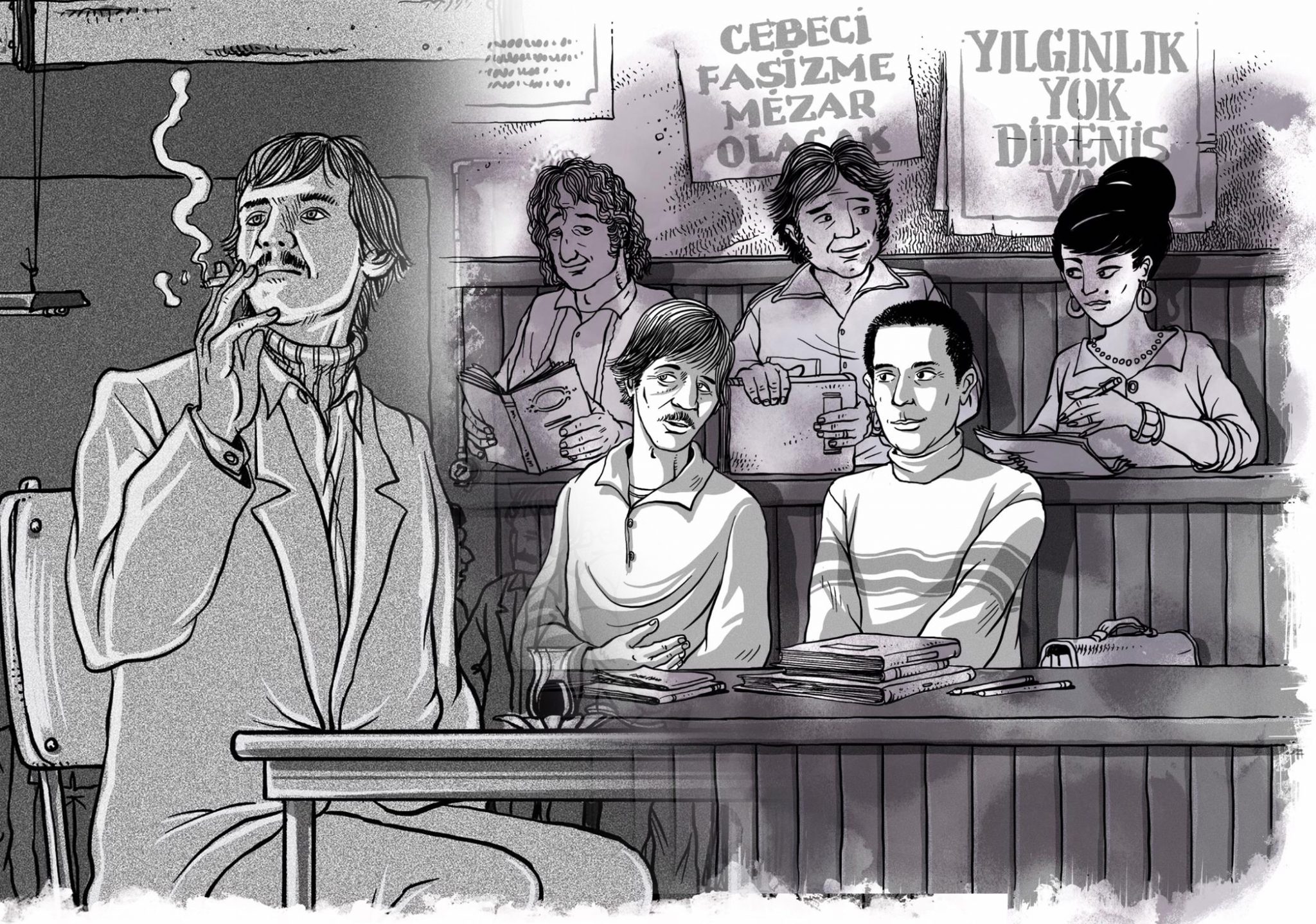 Arkadaş Zekai Özger’in hayatı çizgi öykü oluyor | Kaos GL - LGBTİ+ Haber Portalı