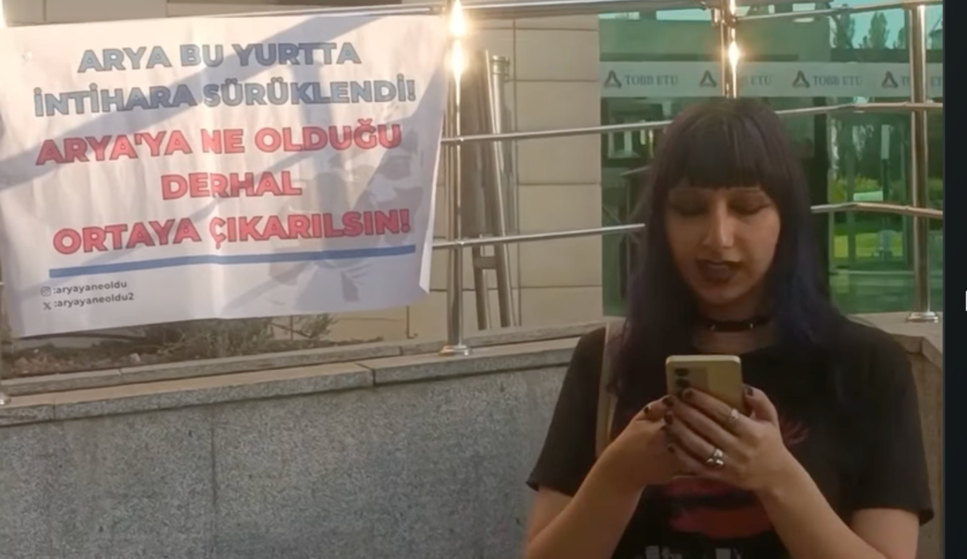 Arya’ya Ne Oldu İnisiyatifi, TOBB ETÜ yurtlarından seslendi: “Arya bu yurtta intihara sürüklendi!” | Kaos GL - LGBTİ+ Haber Portalı
