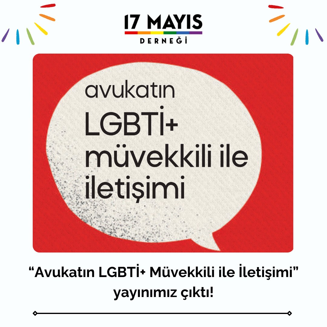 “Avukatın LGBTİ+ Müvekkili ile İletişimi” kılavuzu yayında! | Kaos GL - LGBTİ+ Haber Portalı Haber