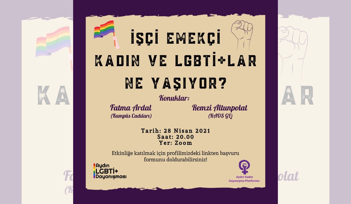 Aydın: İşçi emekçi kadın ve LGBTİ+’lar ne yaşıyor? | Kaos GL - LGBTİ+ Haber Portalı Haber
