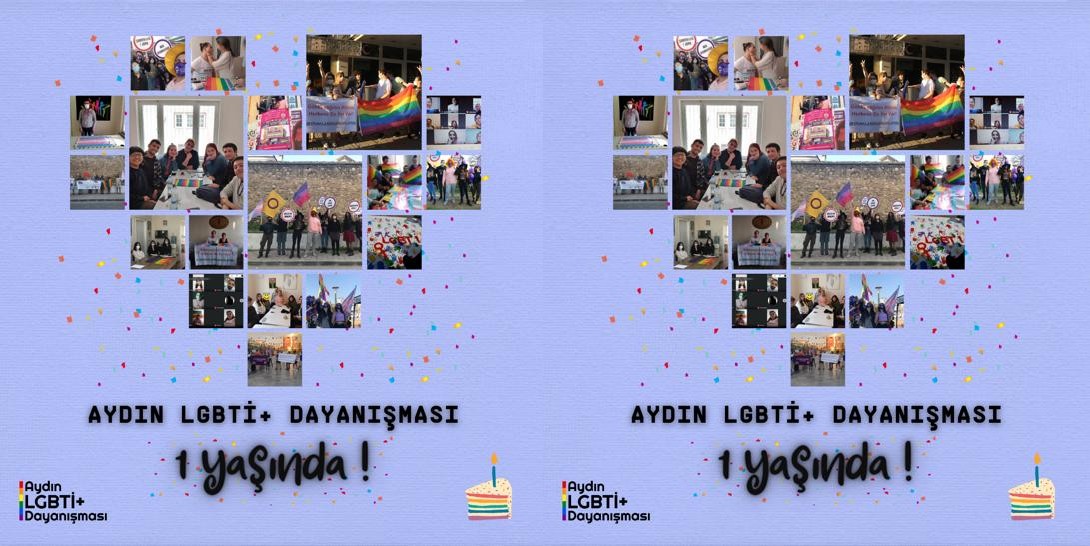 Aydın LGBTİ+ Dayanışması 1 yaşında! Kaos GL - LGBTİ+ Haber Portalı