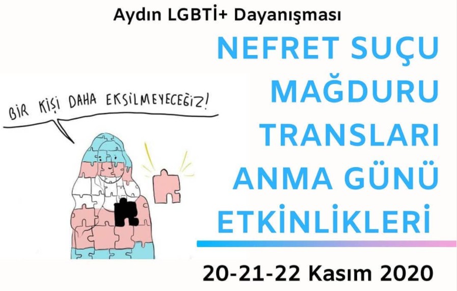 Aydın LGBTİ+ Dayanışması, 20 Kasım etkinlikleri düzenleyecek Kaos GL - LGBTİ+ Haber Portalı