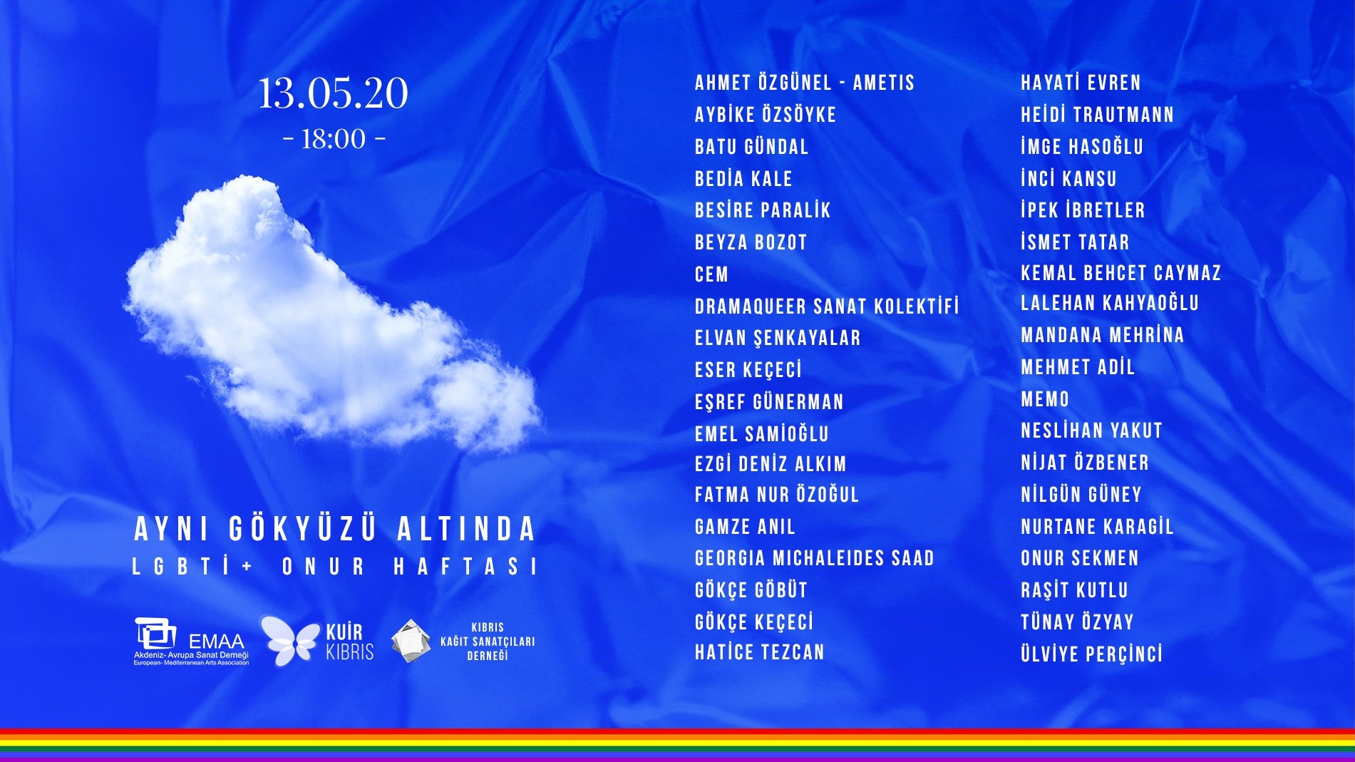 “Aynı Gökyüzü Altında” dijital sergisi açıldı! | Kaos GL - LGBTİ+ Haber Portalı Haber