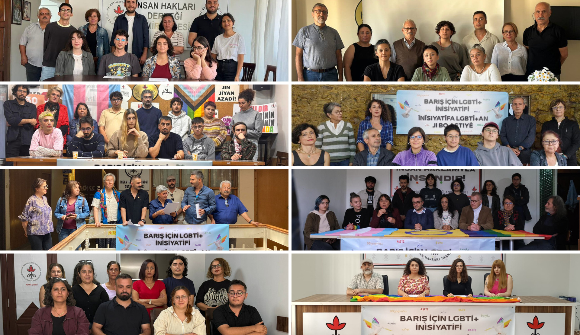 Barış İçin LGBTİ+ İnisiyatifi 9 şehirde eş zamanlı açıklamayla kuruldu Kaos GL - LGBTİ+ Haber Portalı