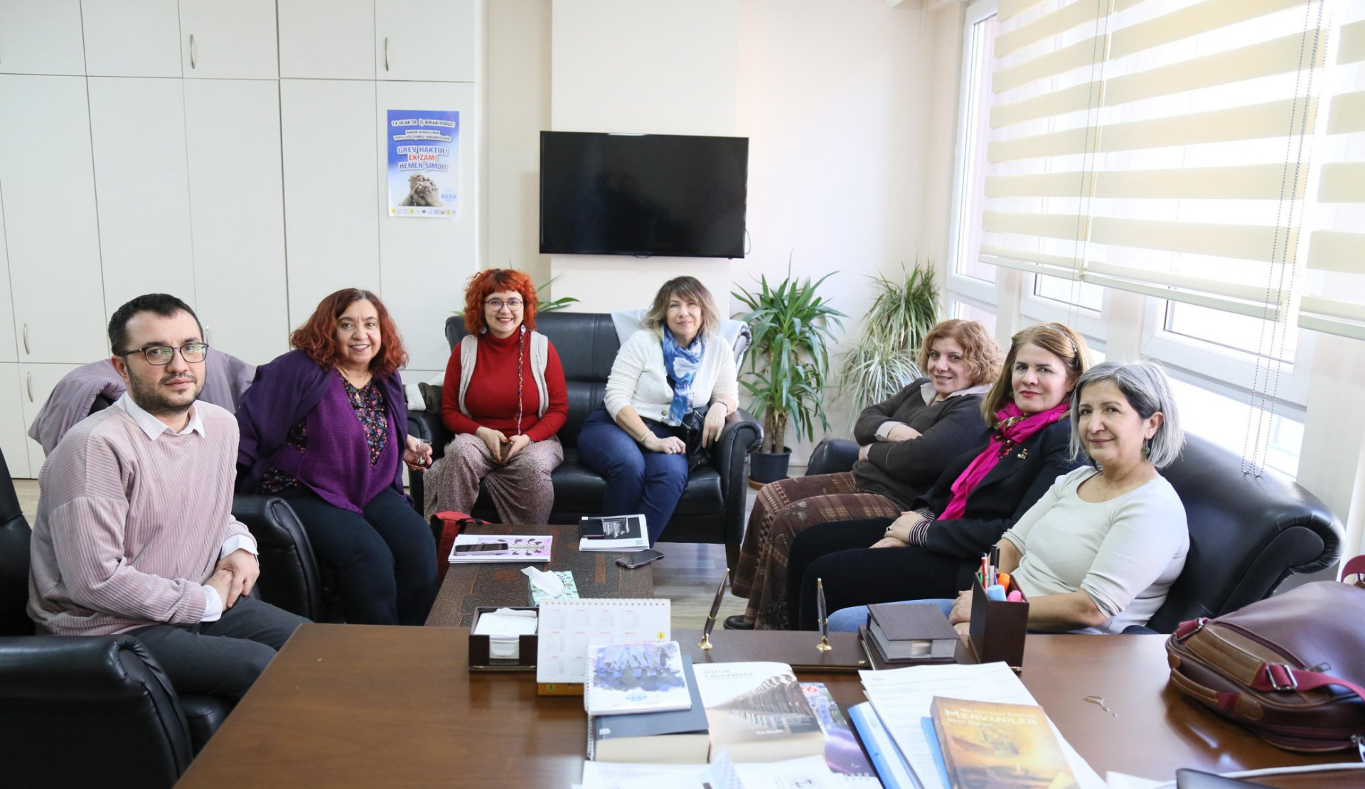 Barışa İhtiyacım Var Kadın İnisiyatifi ve Barış İçin LGBTİ+ İnisiyatifi, KESK’i ziyaret etti Kaos GL - LGBTİ+ Haber Portalı