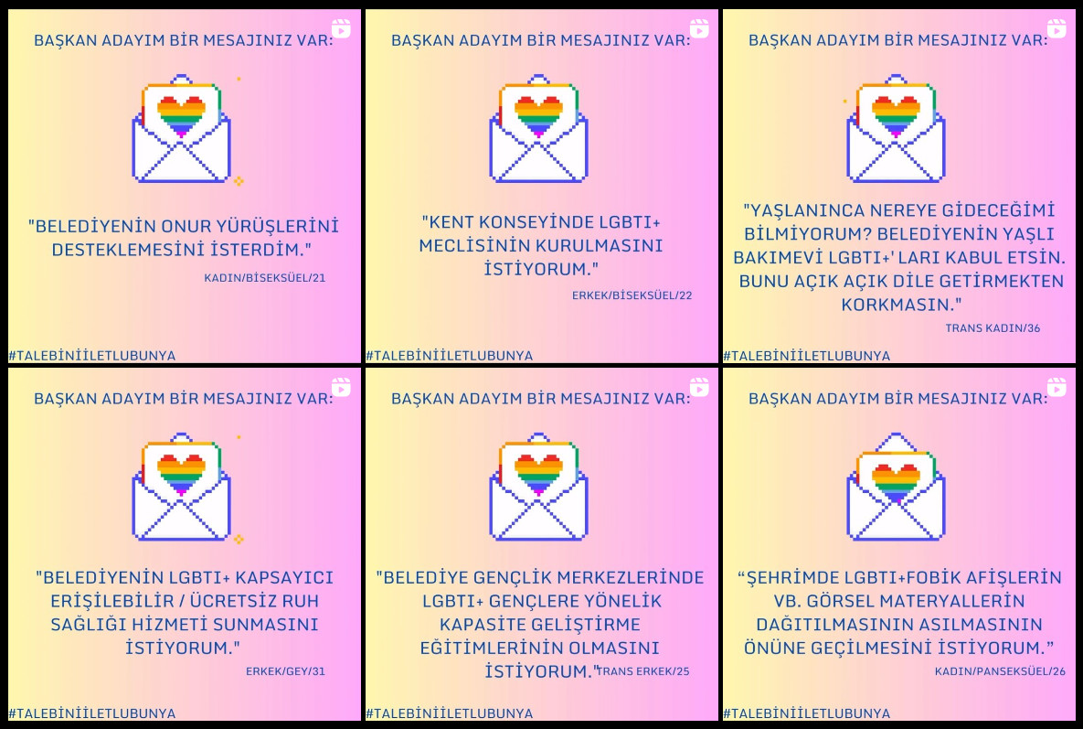 Belediye başkan adayına #TalebiniİletLubunya | Kaos GL - LGBTİ+ Haber Portalı Haber