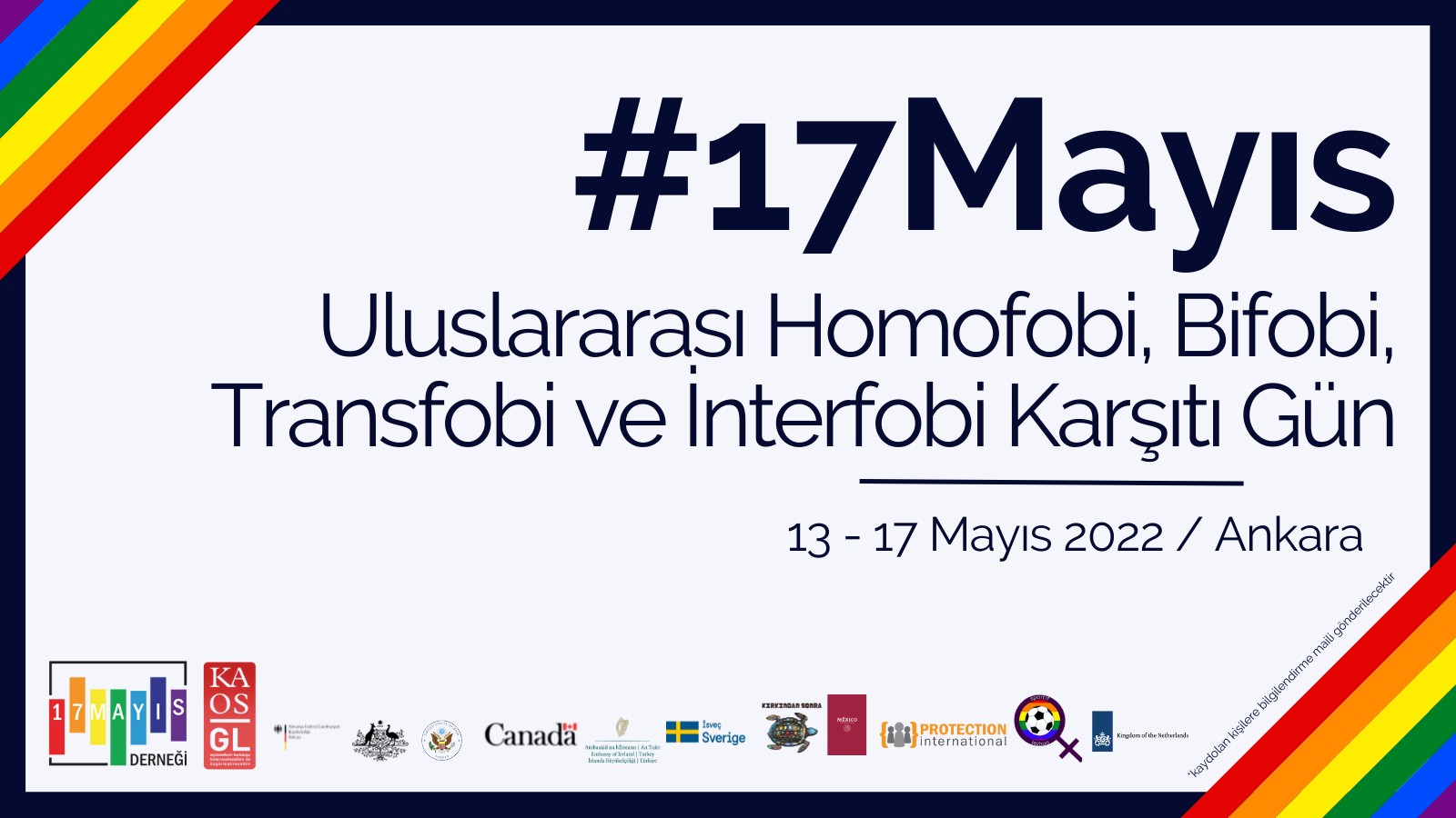 Beş gün, beş gece 17 Mayıs kutlaması: Lubunyalık yaşanacak! | Kaos GL - LGBTİ+ Haber Portalı Haber
