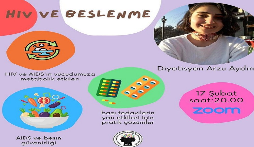 BİZ Antalya’dan “HIV ve Beslenme” Kaos GL - LGBTİ+ Haber Portalı