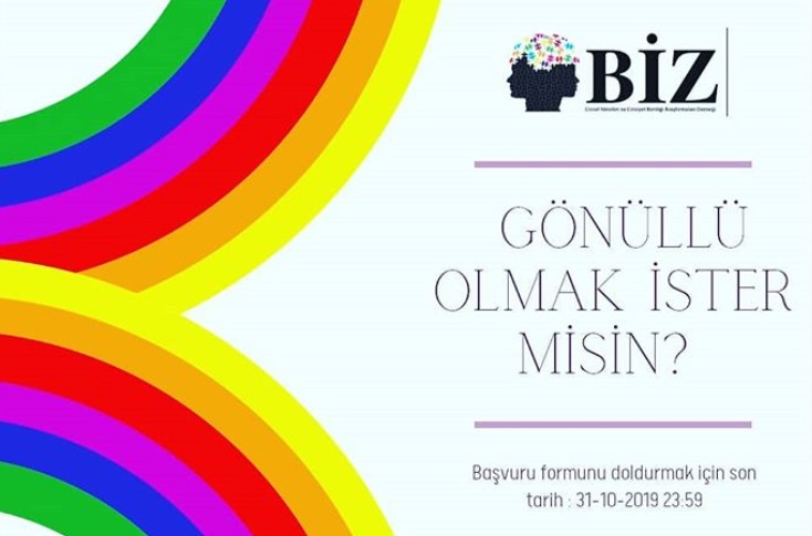BİZ Antalya gönüllüsü olmak ister misiniz? Kaos GL - LGBTİ+ Haber Portalı