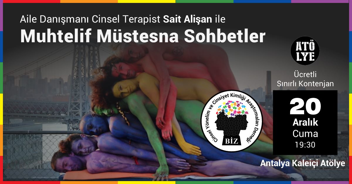 BİZ’den “Muhtelif Müstesna Sohbetler” | Kaos GL - LGBTİ+ Haber Portalı Haber
