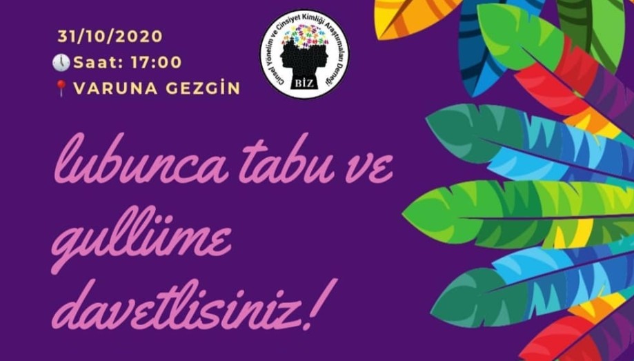 BİZ Derneği, Lubunca Tabu’ya çağırıyor | Kaos GL - LGBTİ+ Haber Portalı Haber