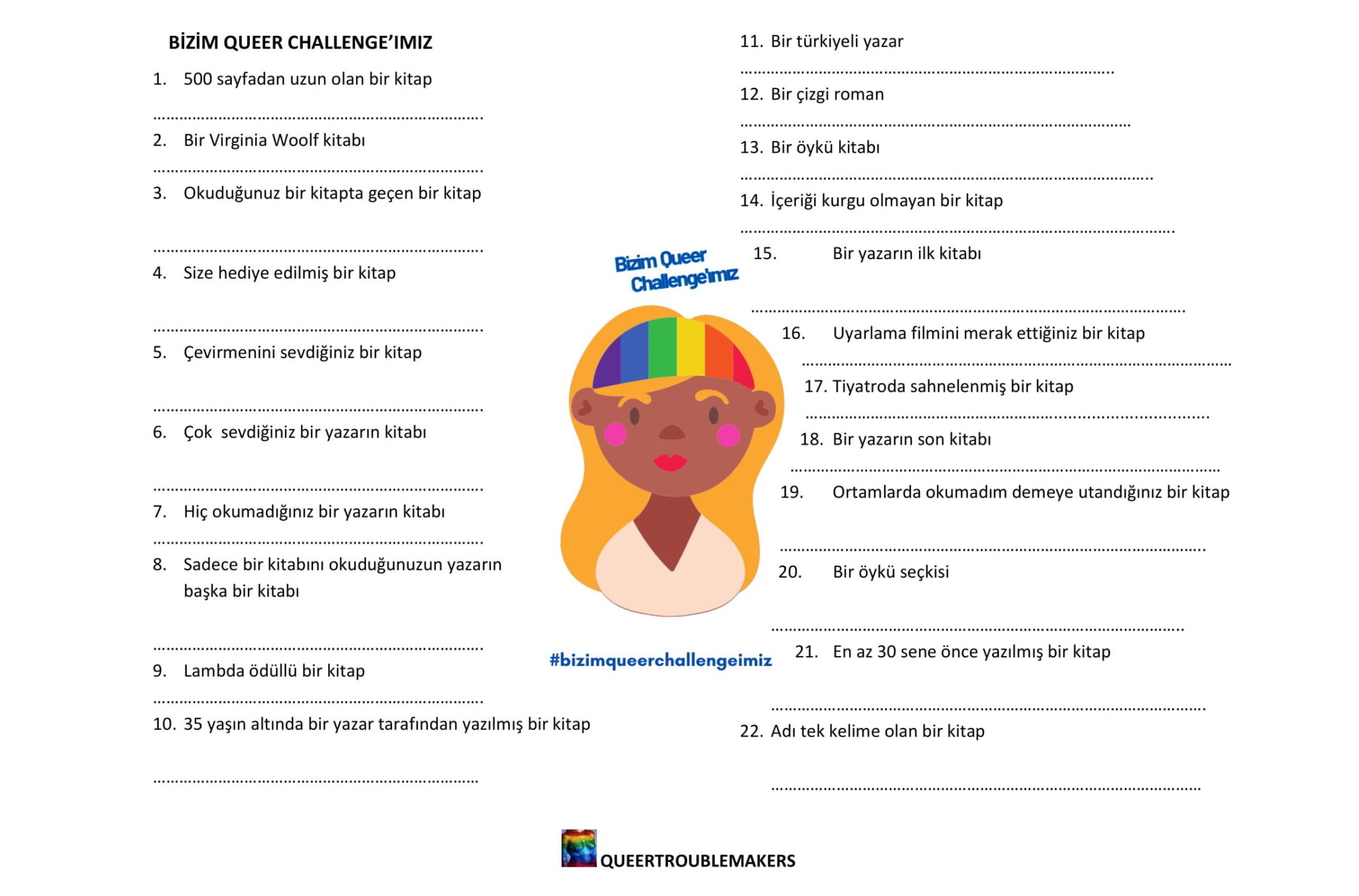 #BizimQueerChallengeimiz: 2021 Kaos GL - LGBTİ+ Haber Portalı