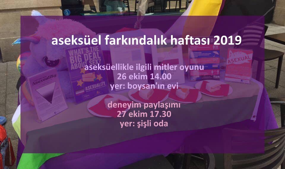 Lambdaistanbul’dan Aseksüel Farkındalık Haftası etkinlikleri Kaos GL - LGBTİ+ Haber Portalı