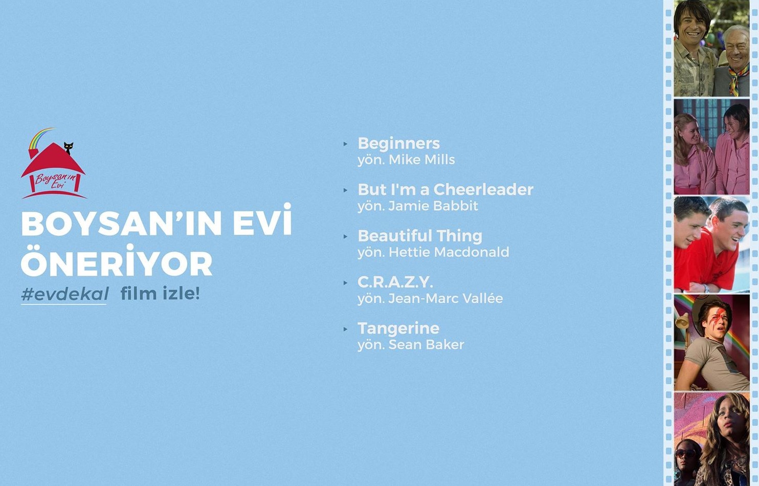 Boysan’ın Evi’nden film önerileri Kaos GL - LGBTİ+ Haber Portalı