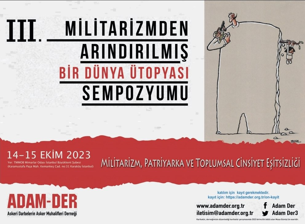 Bu hafta sonu: 3. Militarizmden Arındırılmış Bir Dünya Ütopyası Sempozyumu | Kaos GL - LGBTİ+ Haber Portalı Haber