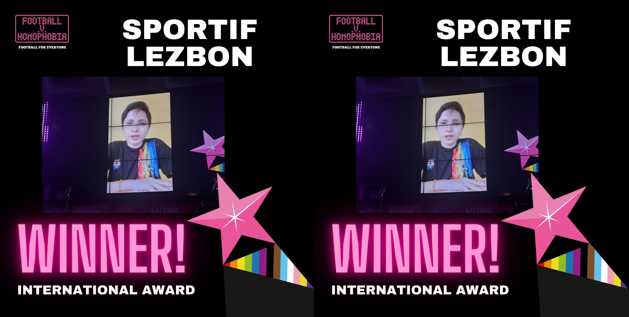 “Bu ödülü depremde hayatını kaybedenlere adıyoruz” Kaos GL - LGBTİ+ Haber Portalı