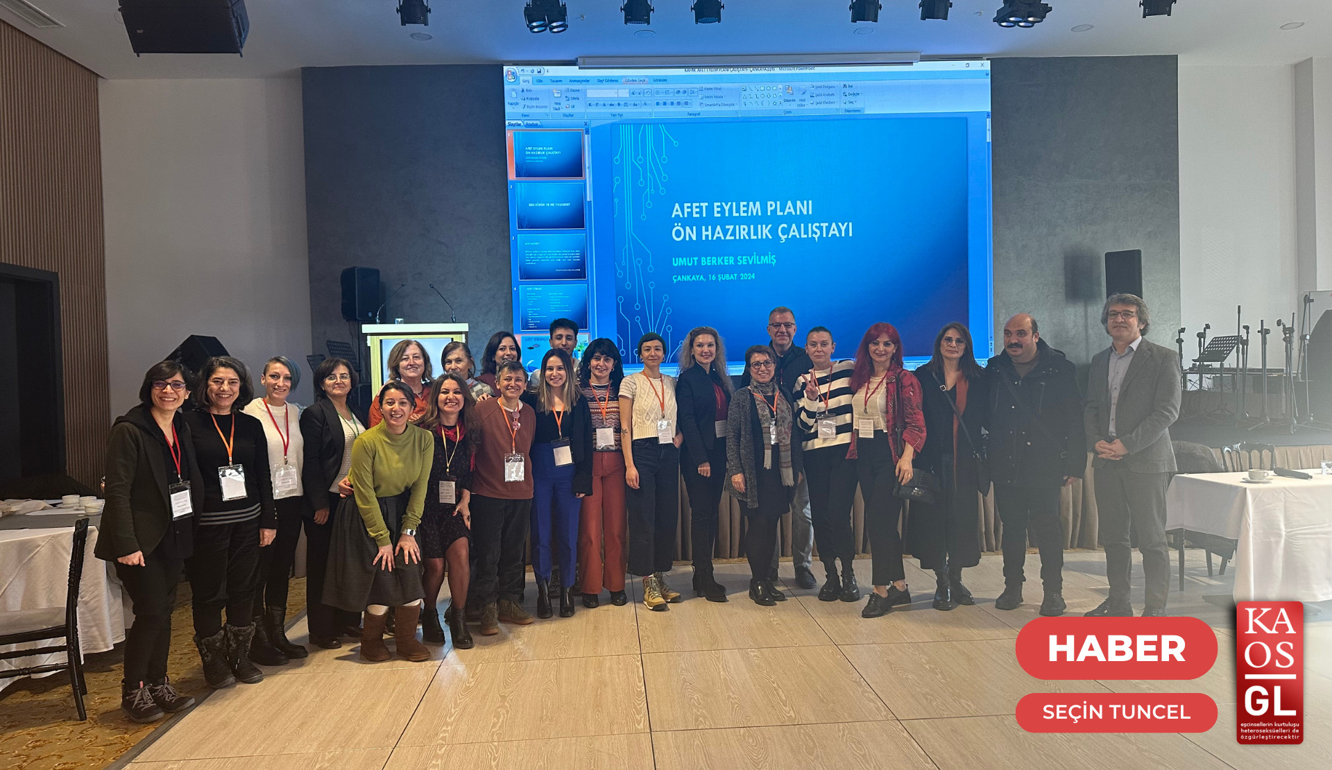 Çankaya Belediyesi’nden Afet Eylem Planı Ön Hazırlık Çalıştayı Kaos GL - LGBTİ+ Haber Portalı