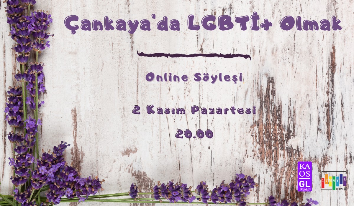 “Çankaya’da LGBTİ+ Olmak” etkinliğine başvurular başladı! | Kaos GL - LGBTİ+ Haber Portalı